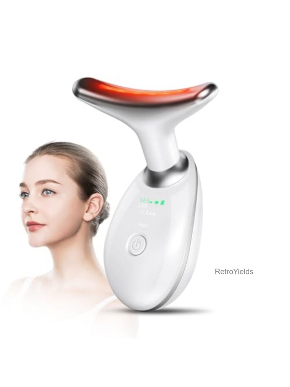 Neck and Face Massager 3 Modes Face Roller Sculpting Tool Anti-Aging Skin Care